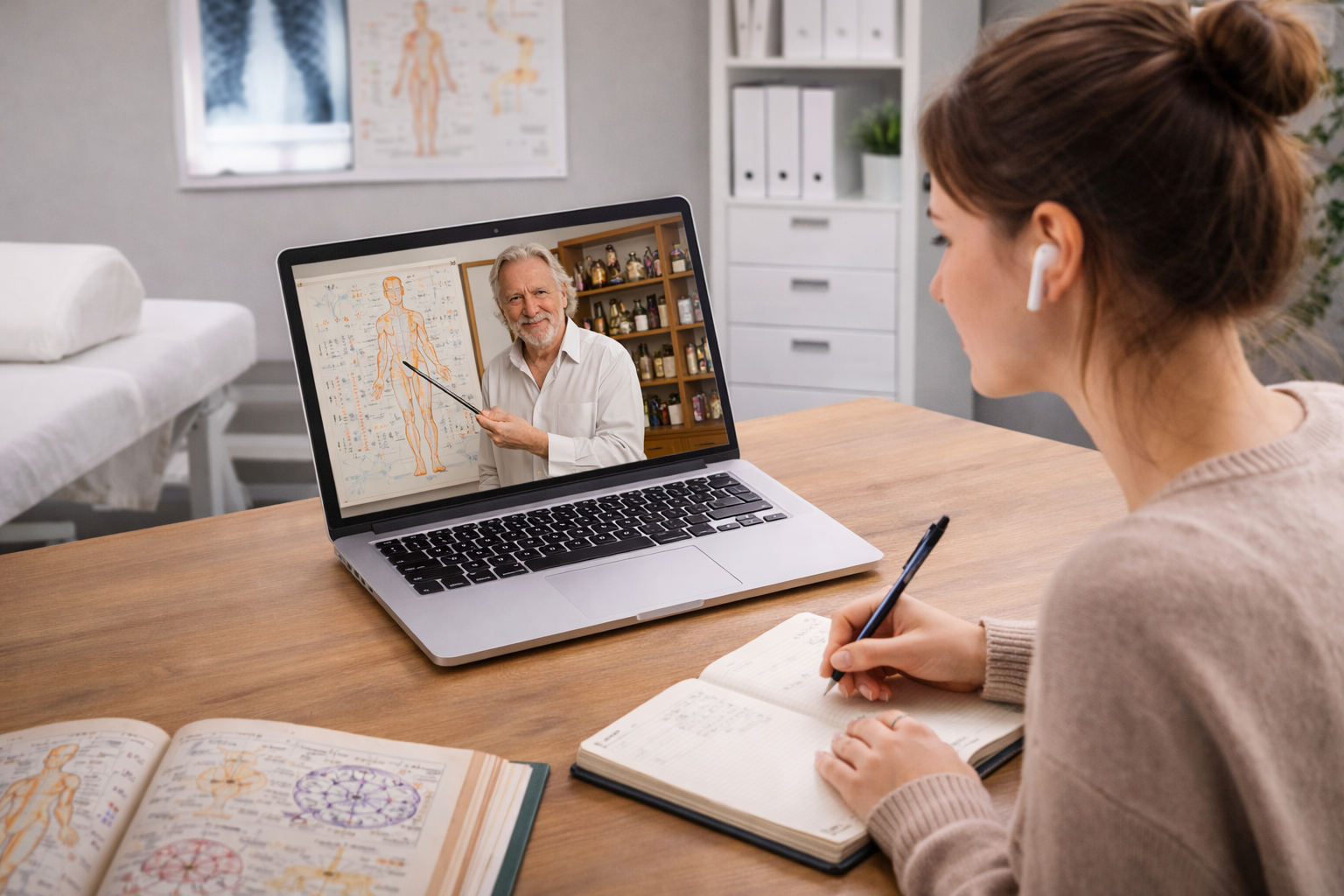 Studenten BVO basisvakopleiding Chinese Geneeskunde OHM-Academy